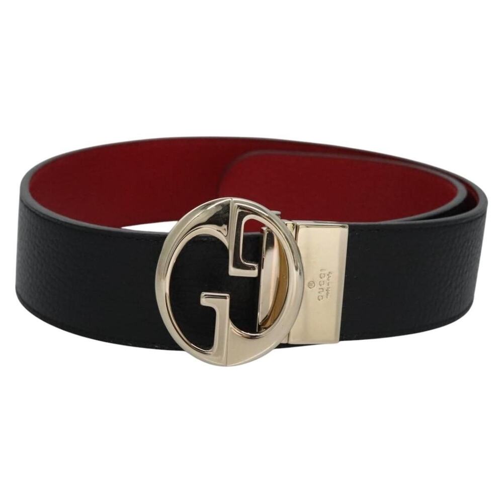 Gucci Leather Belt Black